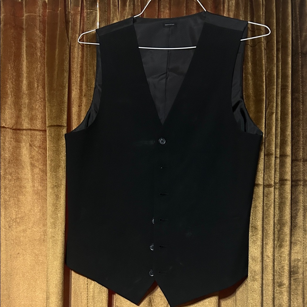 Men's Black Vest